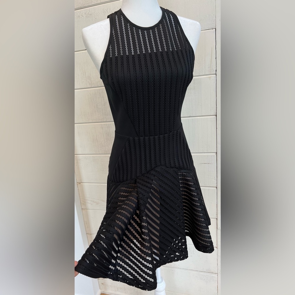 Sass & Bide Black Evening Mini Dress. Size Small.